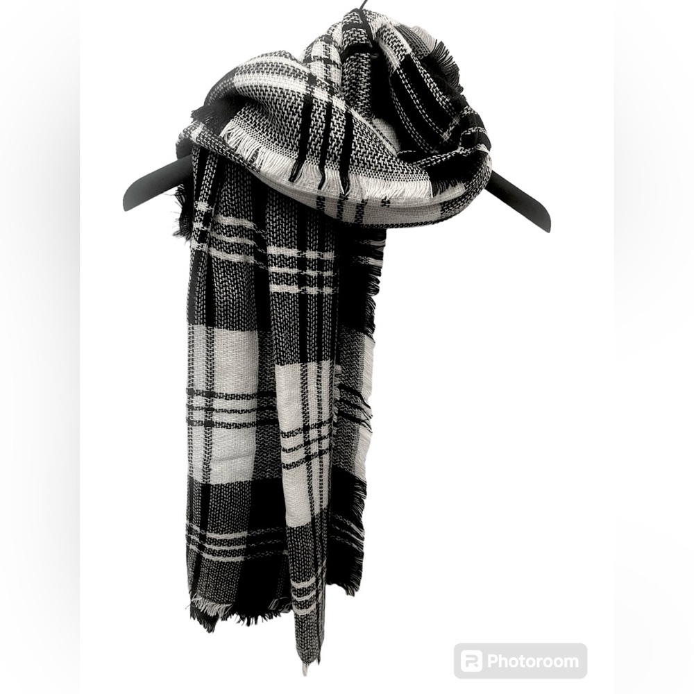 Black and White Scarf, Burnt Orange scarf, Green and Black scarf